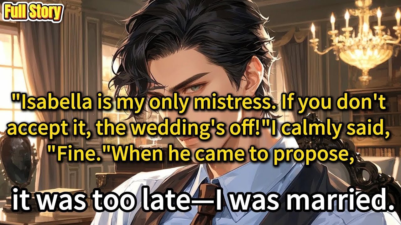 “Isabella is my only mistress  If you don’t accept it, the wedding’s off!”I calmly said, “Fine ”When