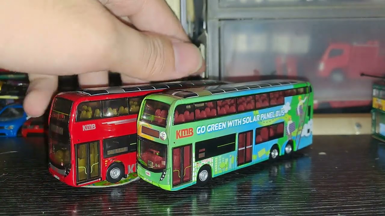 Tiny微影九巴太陽能太陽能廣告丹尼士E500mmc facelift介紹