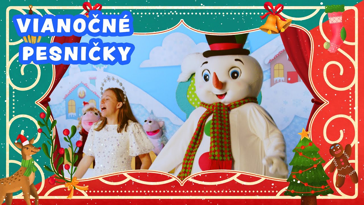 Vianočné pesničky pre deti | 7 najkrajších pesničiek | Hanička a Murko | Vianoce Vánoce Christmas