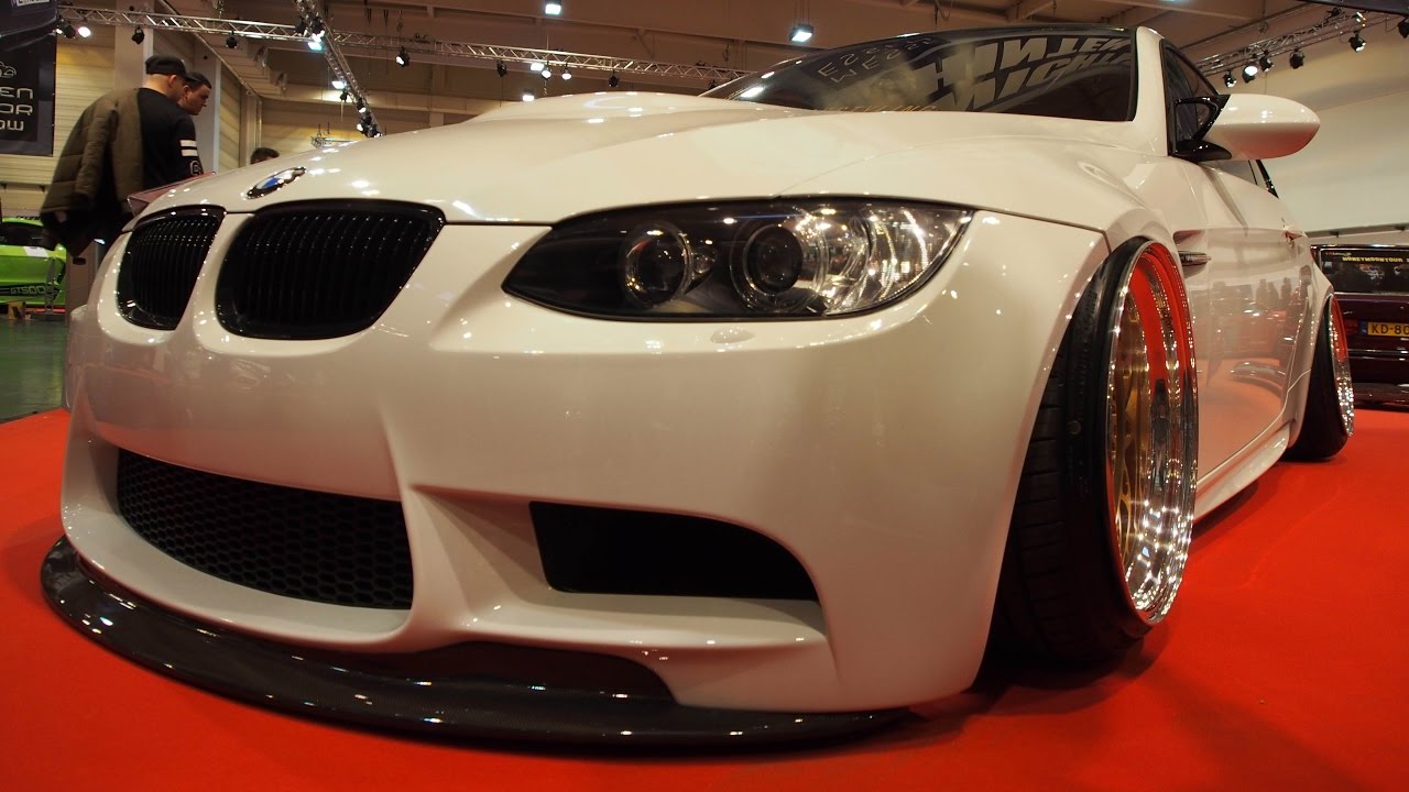 BMW E92 M3 Tuning S65 Motor 4.0 440 PS, HP-Drivetech Airride, 3-teilige VIP Modular VX110 Felgen R18