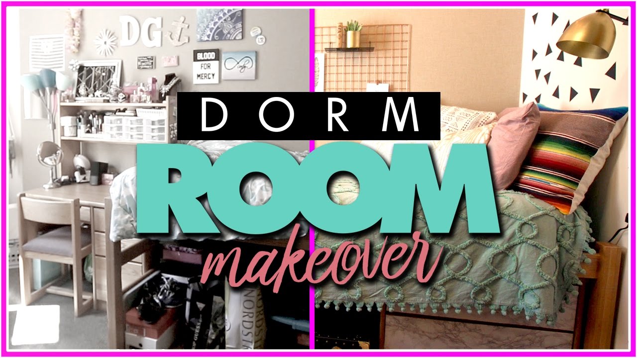 EASY DORM ROOM DIYs & LIFE HACKS w/ Marissa Rachel!