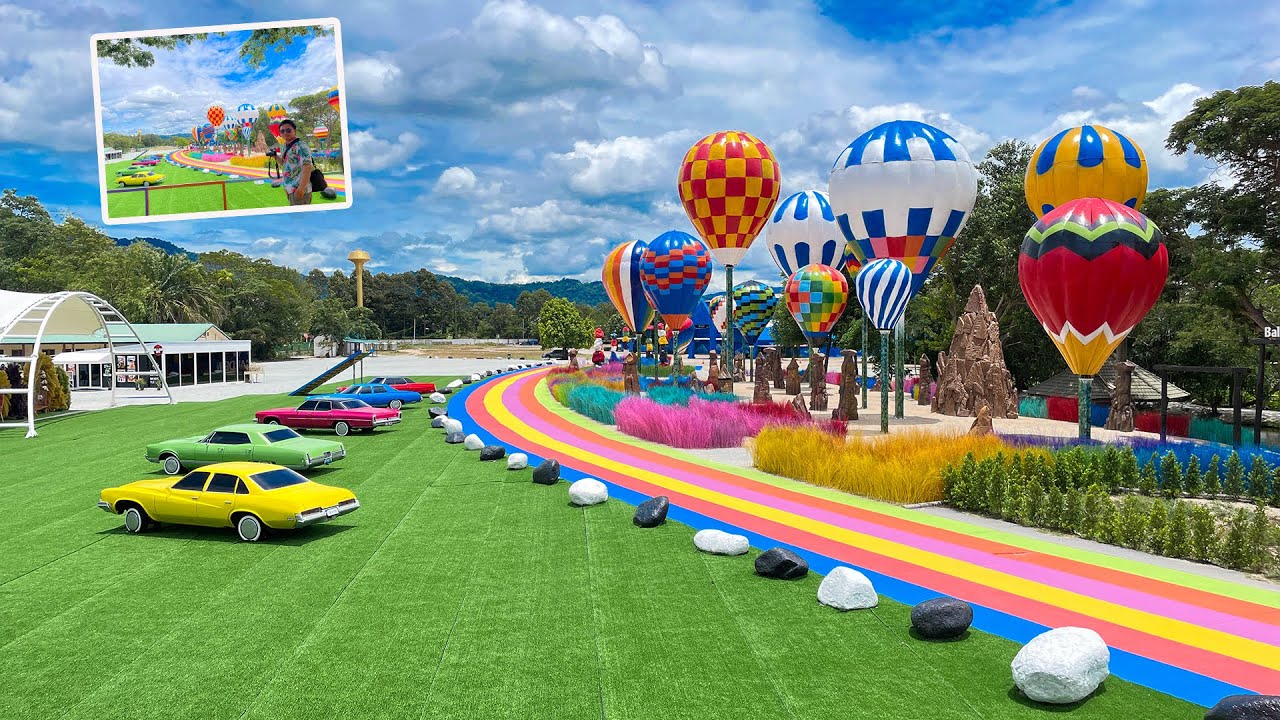 พาเที่ยว Lighting Art Museum and Balloon Garden Thailand