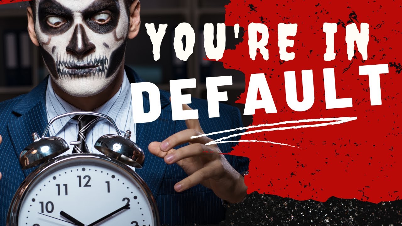 A Few Ways You're in Default with EIDL