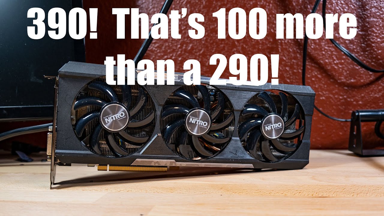 Graphics Card Necromancy - Sapphire Radeon R9 390 Nitro