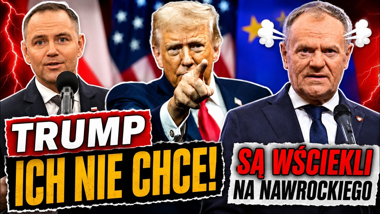 SIKORSKI I TUSK WŚCIEKLI! Trump właśnie wzmocnił Nawrockiego