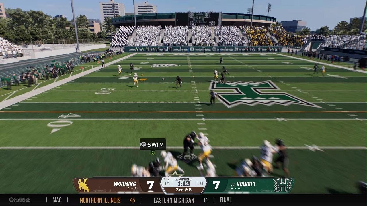 Hawaii rebuild year 4 game 1