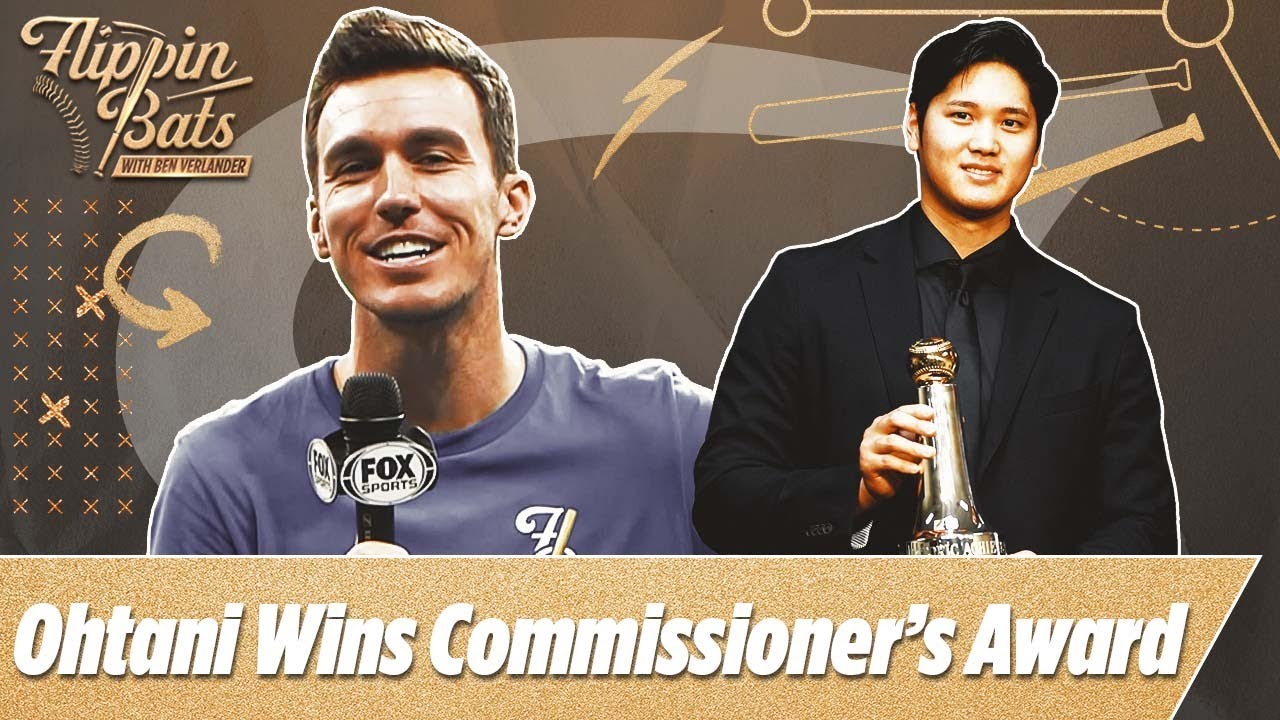 Ben Verlander on Shohei Ohtani (大谷翔平) winning the Commissioner's Award | Flippin’ Bats
