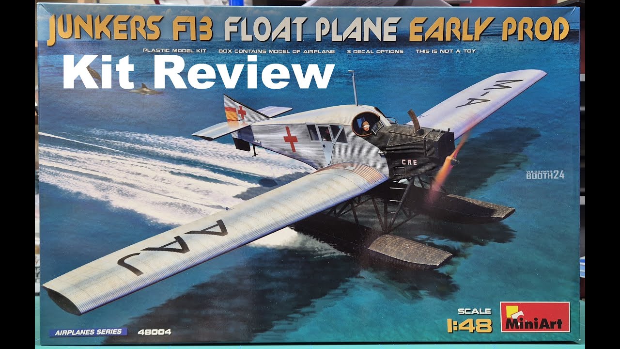 MiniArt 1/48 Junkers F13 Float Plane Early Production Kit Review