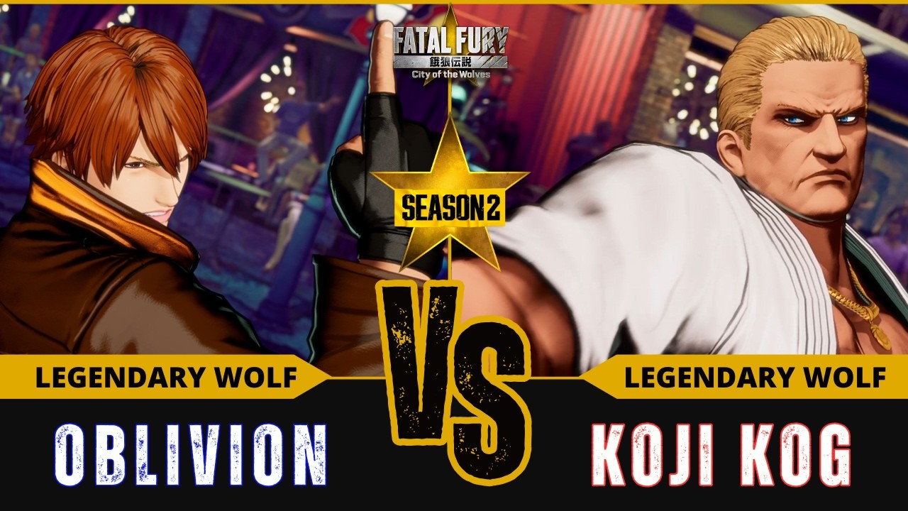 FF:CotW🐺 OBLIVION (Rock Howard) vs KOJI KOG (Nightmare Geese)⭐Replay Match - FATAL FURY: CotW - 3/26