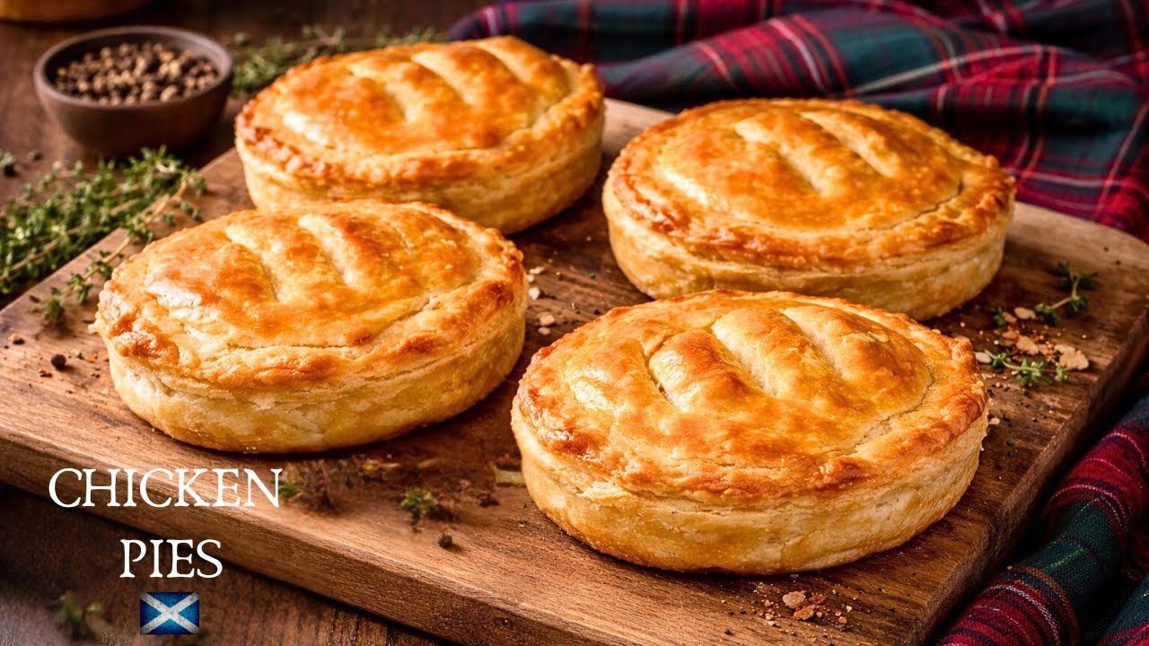 Chicken Pies | Individual Creamy Chicken Pie Recipe :)