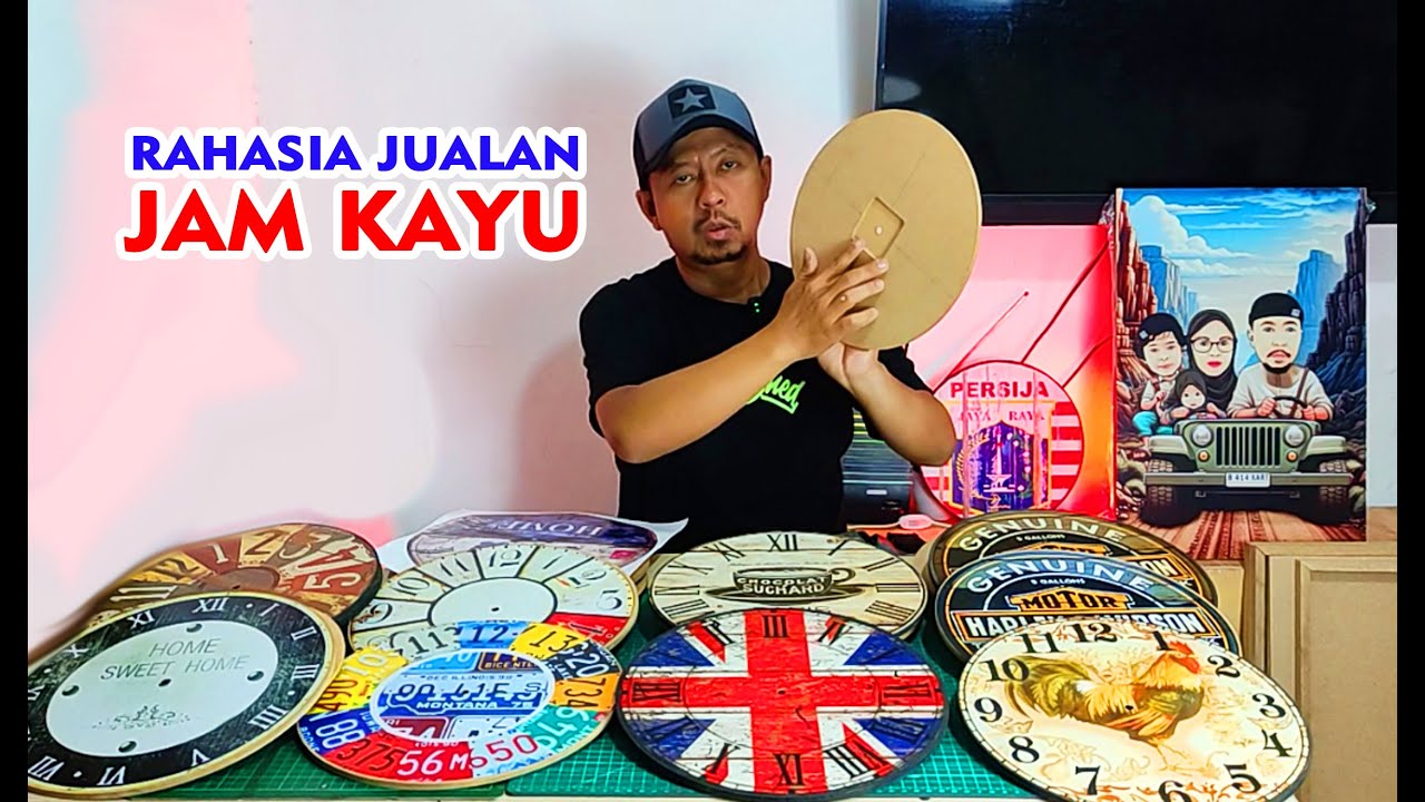 RAHASIA JUALAN JAM KAYU, TANPA MODAL jual 4X LIPAT