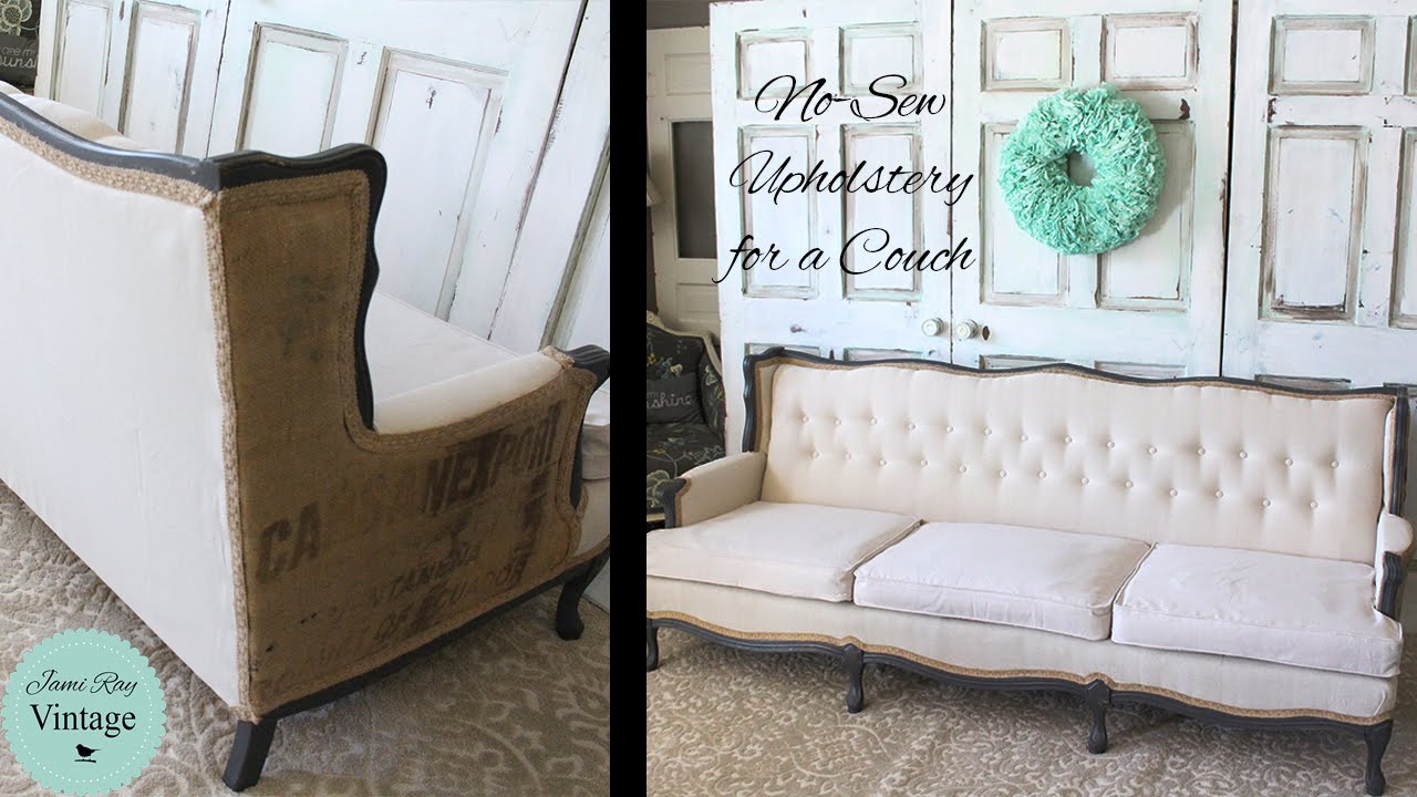 How To Upholster a Couch