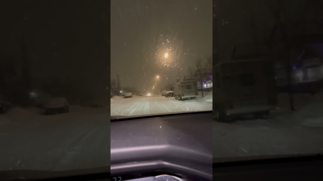Winter Driving in Alberta is not for the weak 🥶😱 #shorts #viral #trending #ytshorts #subscribe