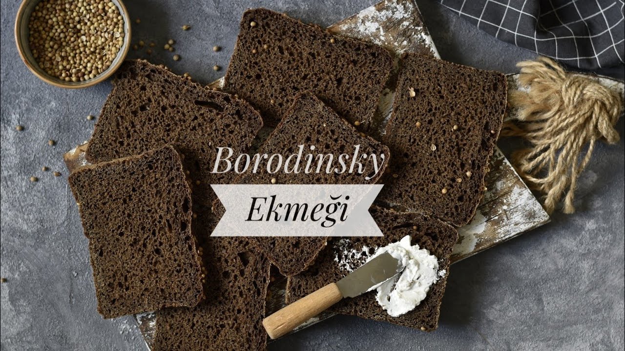 İNANILMAZ LEZZETLİ hem de SAĞLIKLI Borodinsky Çavdar ekmeği! 😋