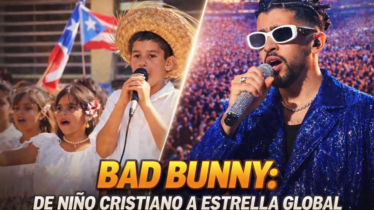 De cantar en una iglesia a conquistar el mundo: la historia de Bad Bunny😱