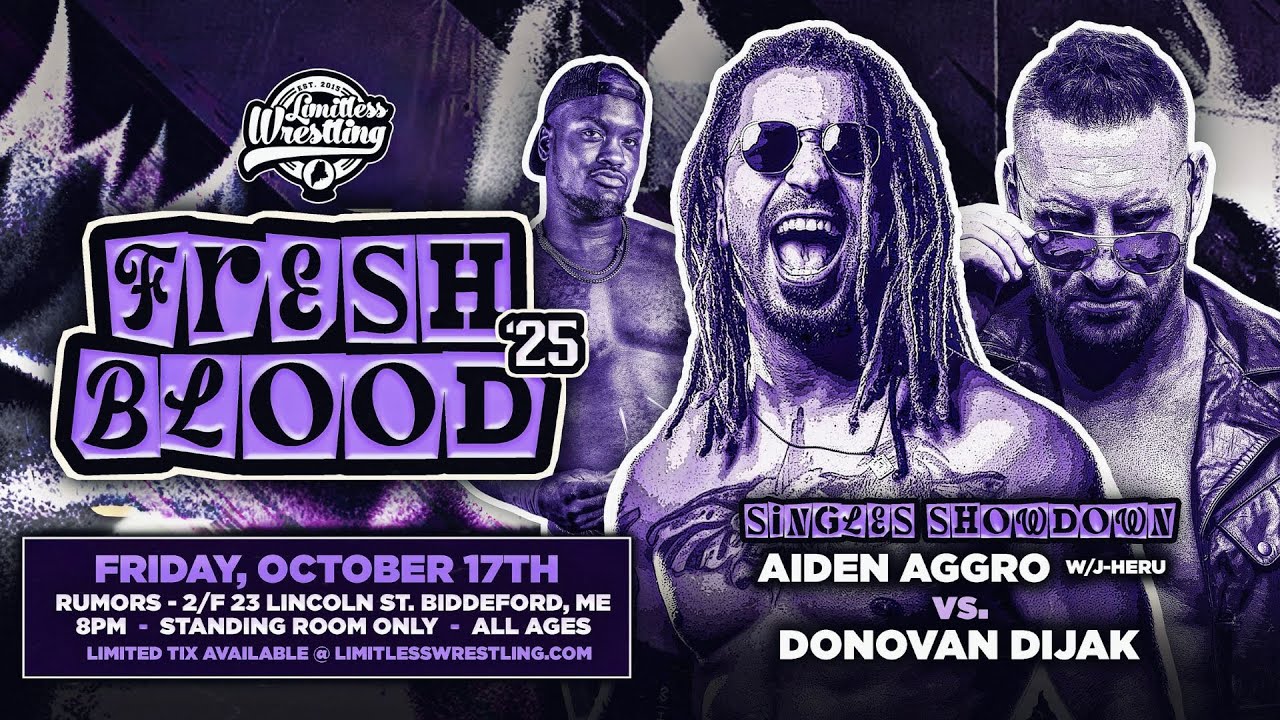 🩸 Fresh Blood '25 FULL SHOW: Dijak vs. Aggro, Will Kroos, Lena Kross, Fancy Ryan Clancy + more!