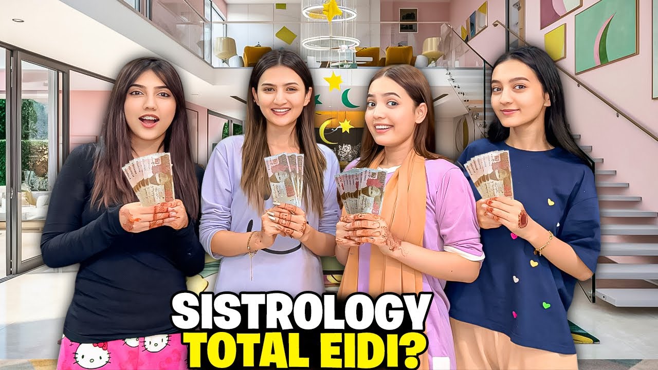 Sabki Total Kitni Eidi Huwi?🤑😱|Mama Papa Ki Larayi Hogayi💔|Pheli Baar Village Gaye😍| Sistrology