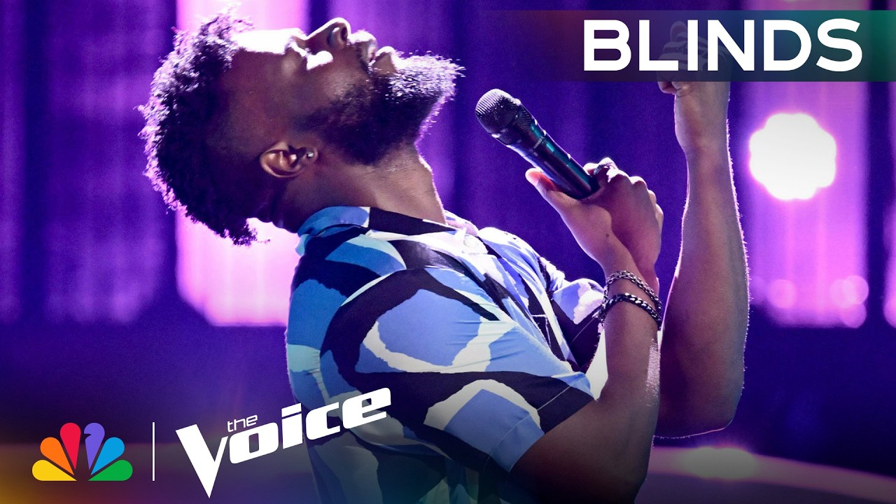 Moses G. Brings RASP to Rod’s Stewart’s “Forever Young” | The Voice Blind Auditions | NBC