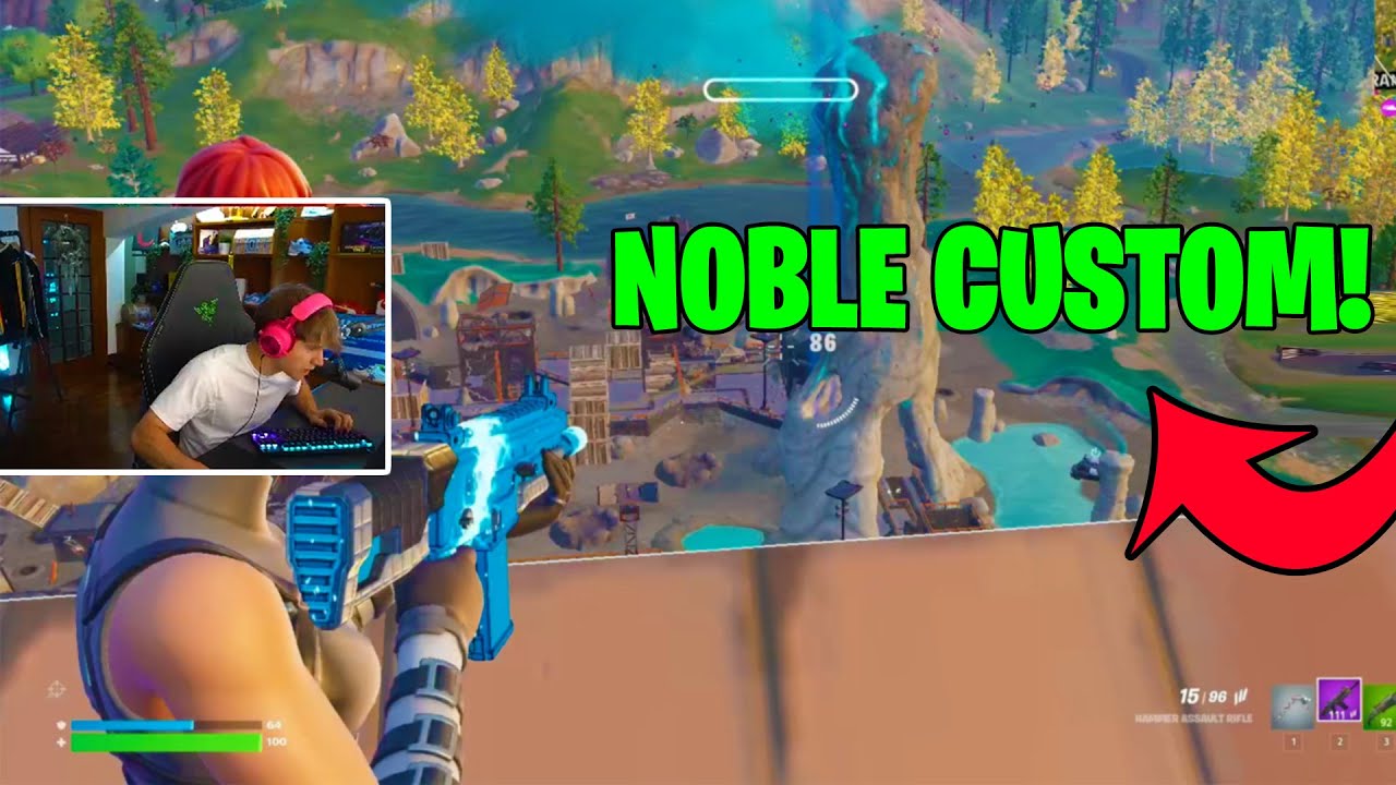 Piz IMPRESSIONA tutti Quanti Nelle Custom Noble! - Fortnite