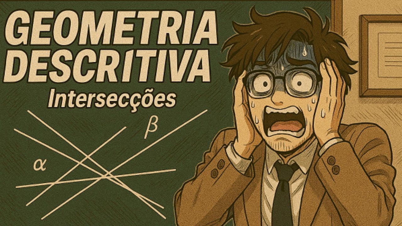 Geometria Descritiva 10ºano Intersecções - Método Geral
