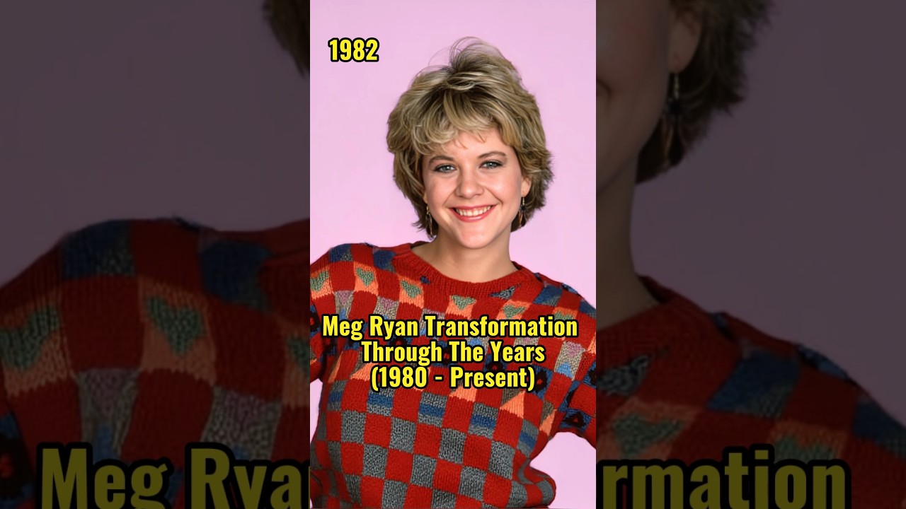 Actress Meg Ryan Evolution through the years #movie #actress #celebrity #cute #viral #shorts