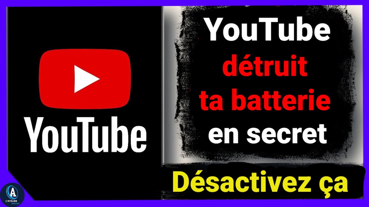Désactive ces options YouTube immédiatement pour garder la batterie de ton téléphone