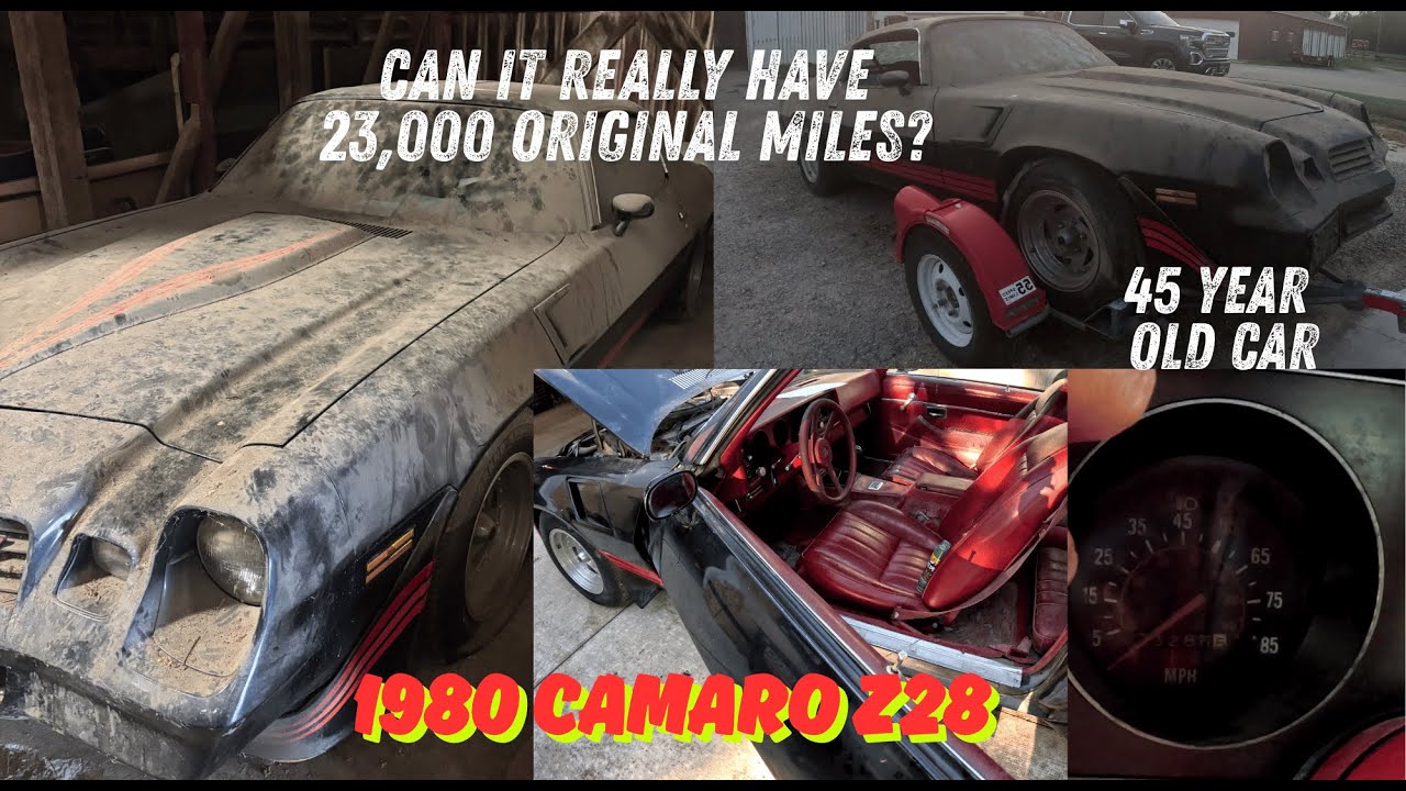 BARN FIND GOLD: Reviving a 1980 Camaro Z28 Time Capsule!