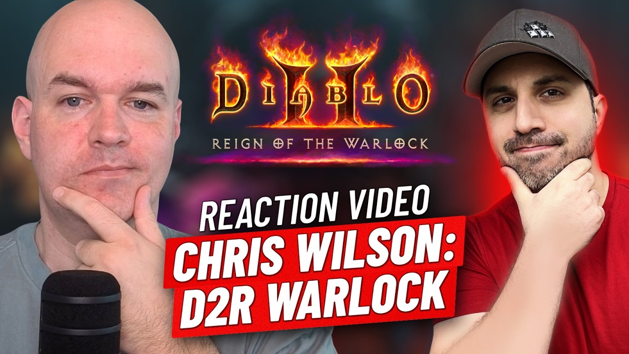 Chris Wilson Thoughts & Opinions On Diablo 2 Warlock... Blizzard L or W???Reaction...
