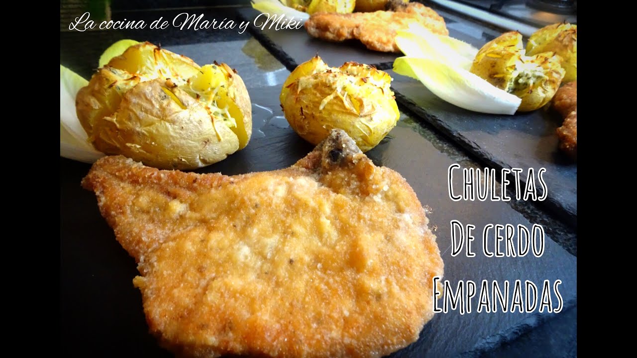 CHULETAS de cerdo empanadas (empanizadas) | SÚPER TIERNAS!!🤤 | #chuletas