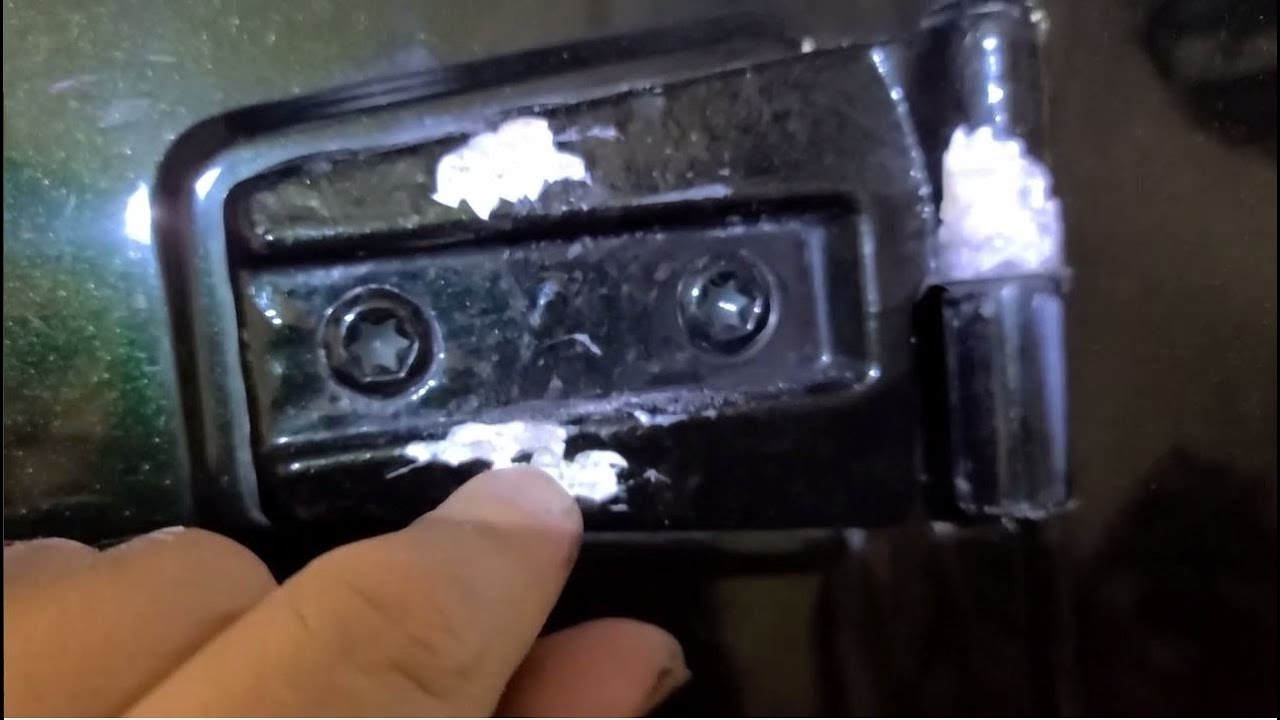 Jeep JK Wrangler Door Hinges Refinishing DIY