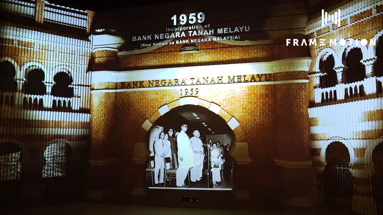 Bank Negara - Malaysian Financial System Immersive Projection Mapping