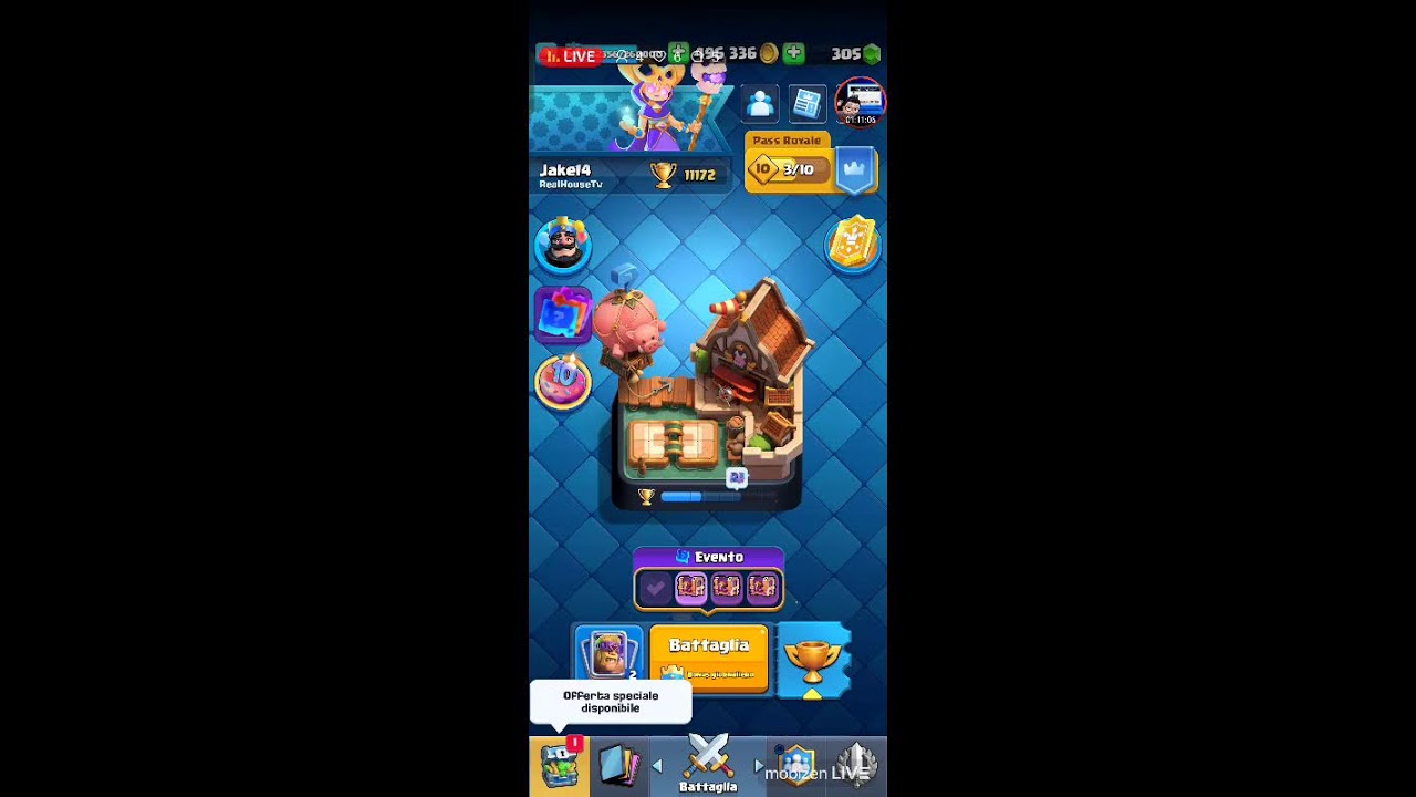 LIVE SU CLASH ROYALE CON GLI ISCRITTI!!