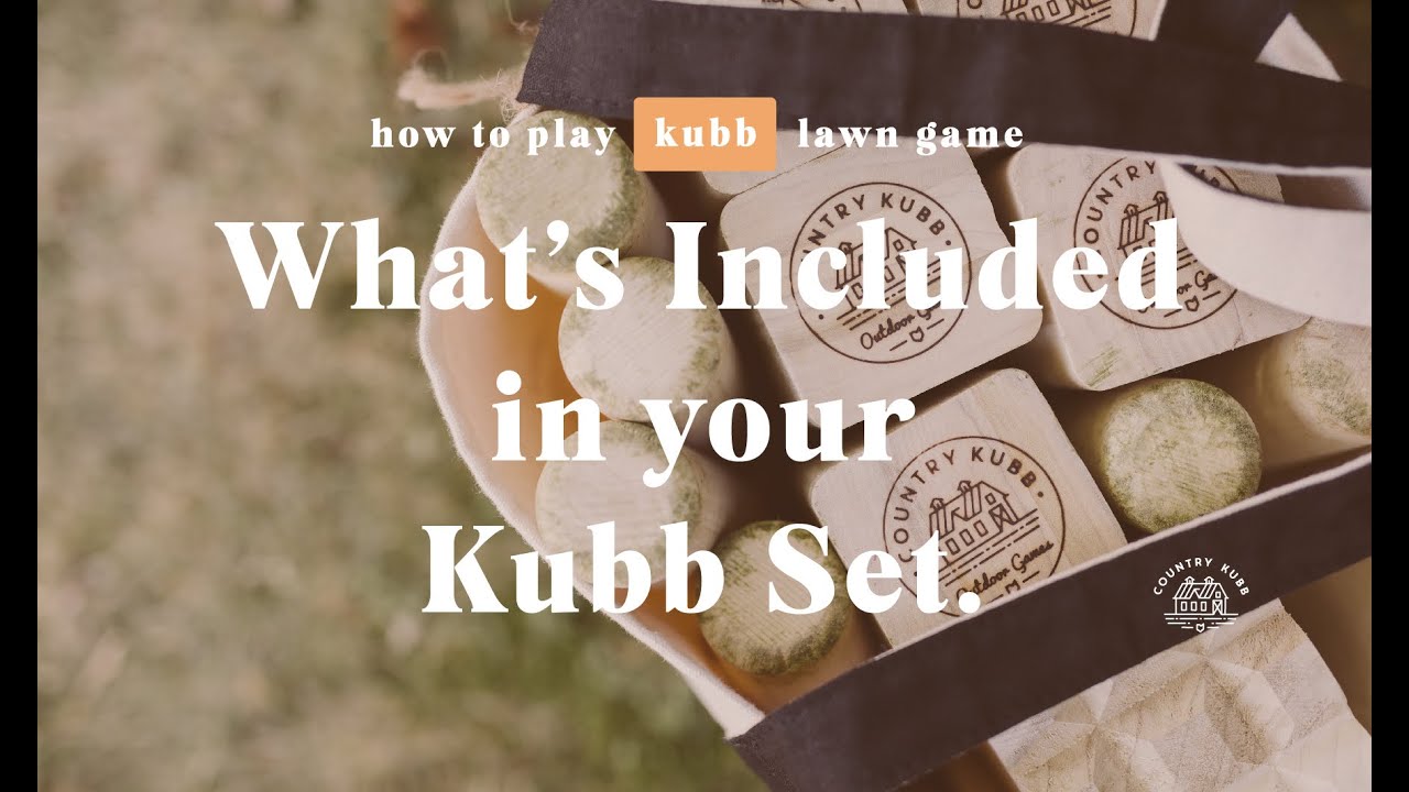 What's Included in a Kubb Set?