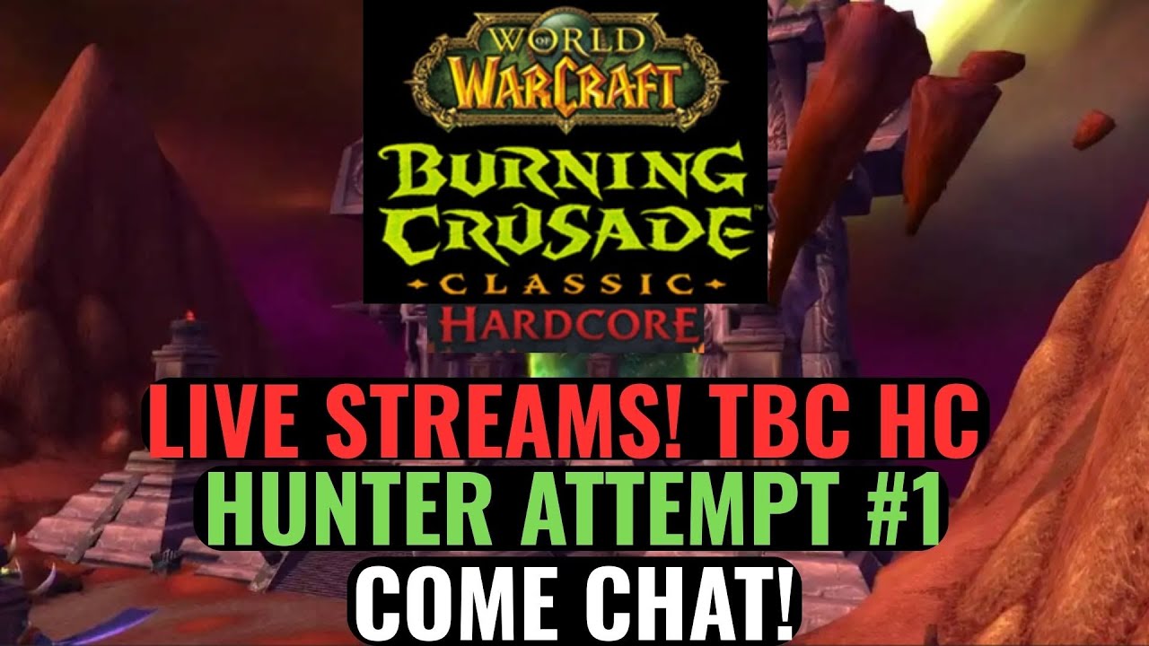 Live WoW Classic TBC Hardcore Stream 02/12/26. Come Chat!