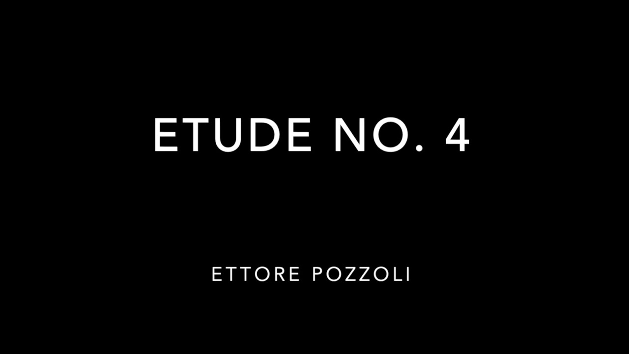 RCM Harp- Grade 4, Studies/Etudes. Pozzoli Etude No. 4