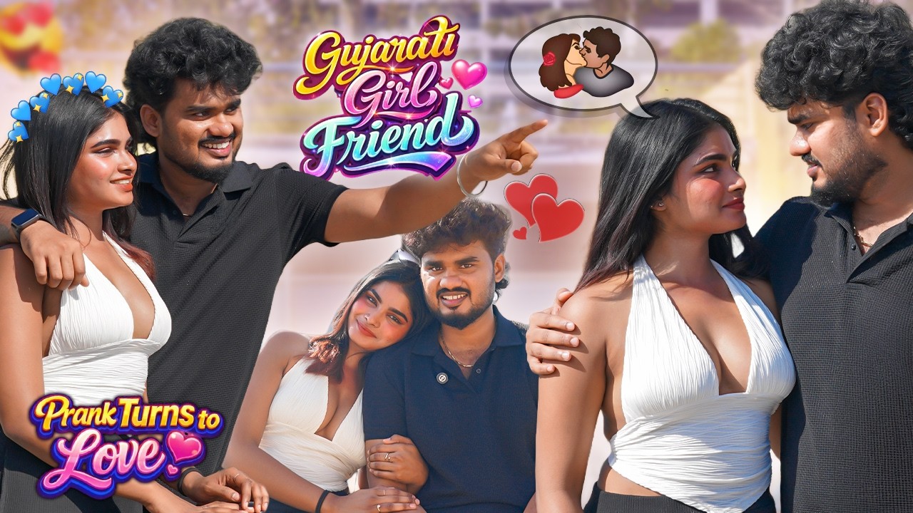 Gujarat காதல்❤️Prithivi's New Girl Friend in Gujarat💕😍Prank Turns to Date🥰PRANKS 2026 @Nellai360