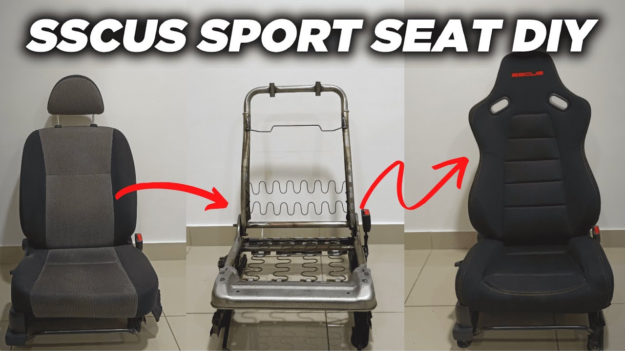 Installing SSCUS Sport Seats DIY | Budget Semi-Bucket Seats | Perodua Viva