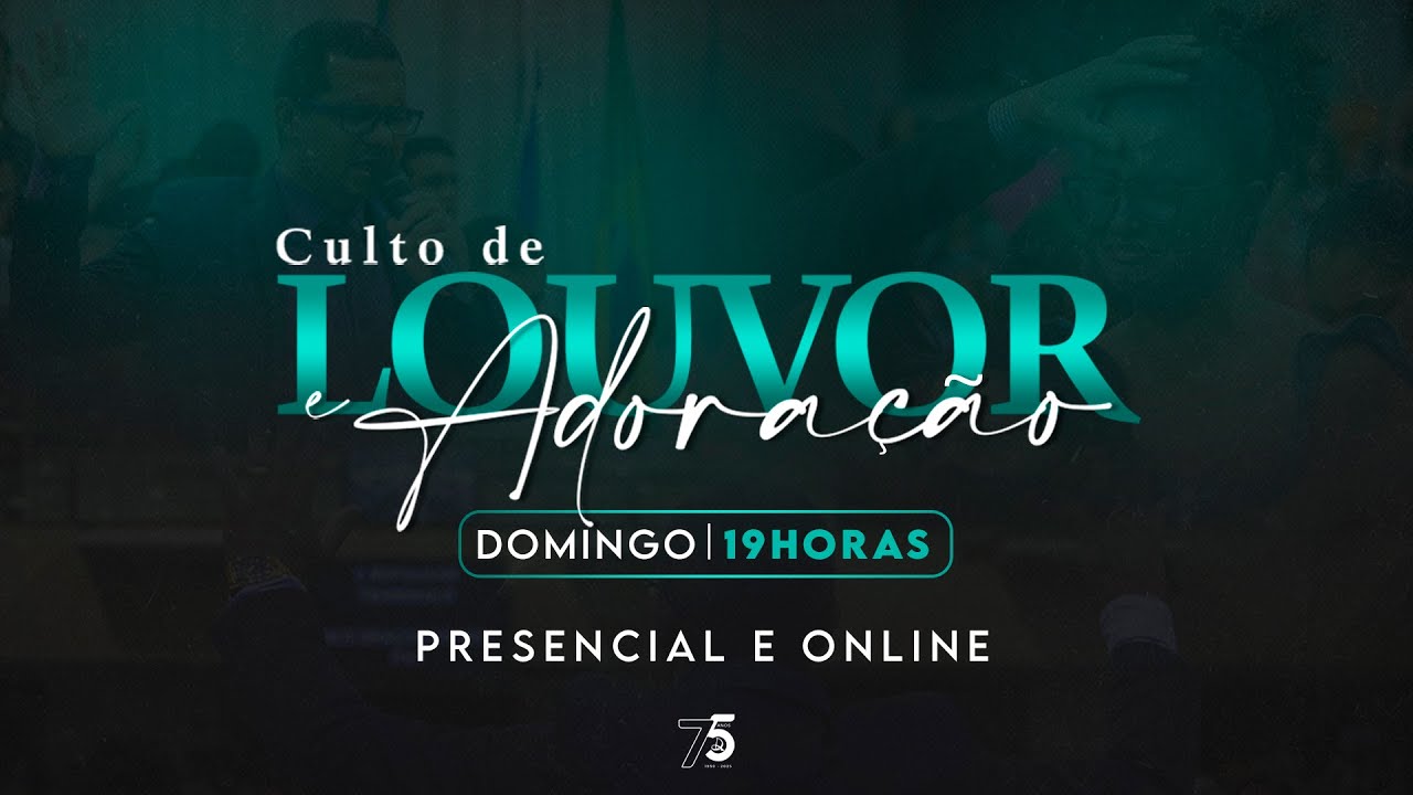 CULTO DE LOUVOR E ADORAÇÃO 🔴 AO VIVO | Templo Central | 08/03/2026