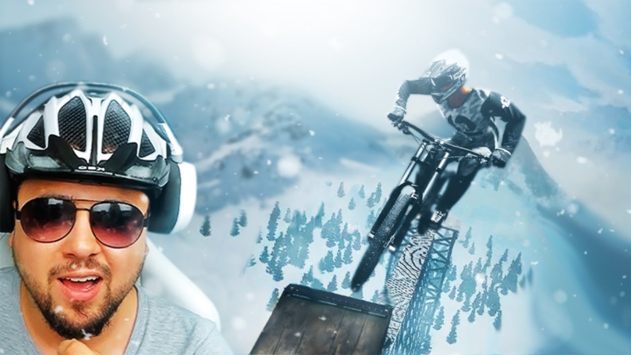 Mit FAHRRADHELM den FAHRRAD SIMULATOR | Descenders Live 🔴