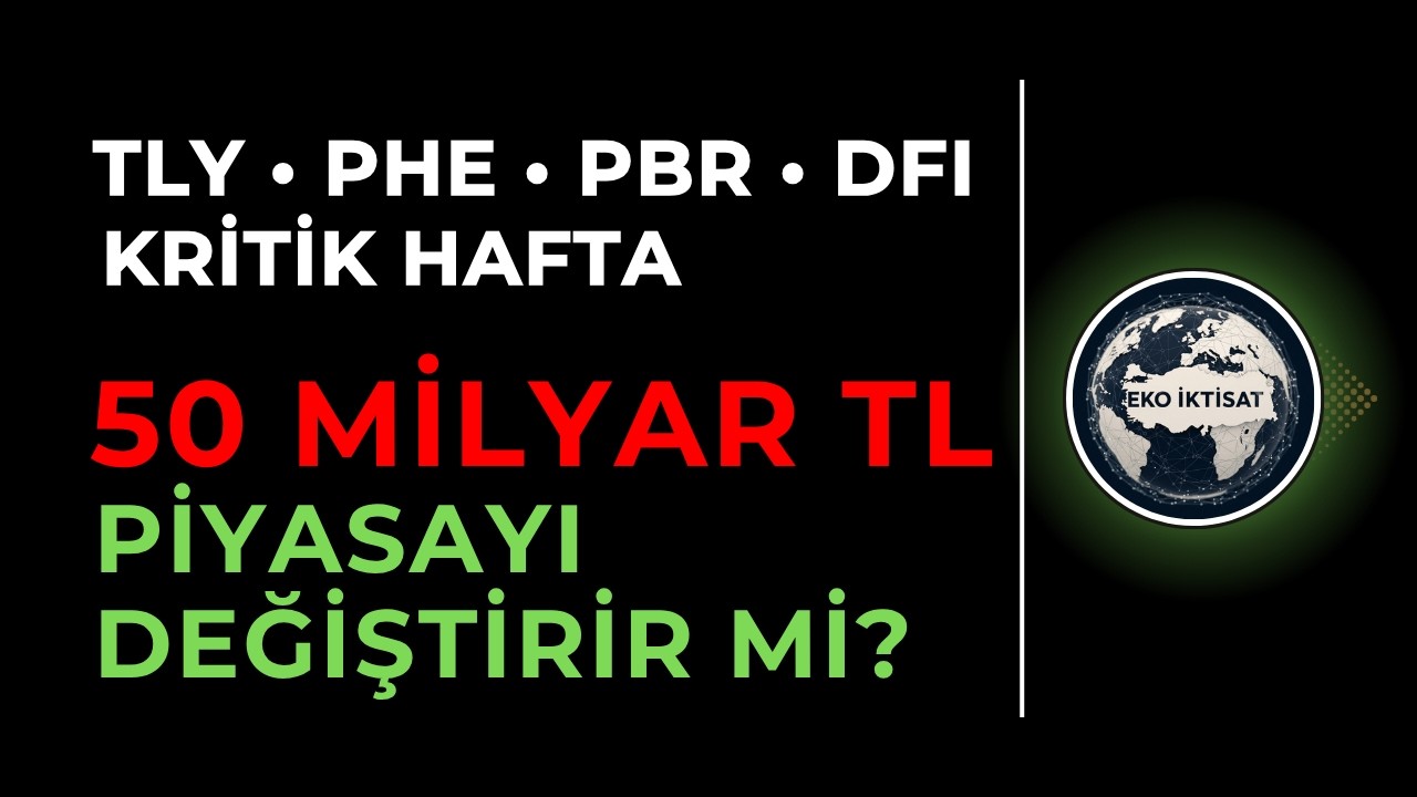 TLY, PHE, PBR ve DFI Fonlarında G&uuml;ncel Analiz! TERA&rsquo;nın 50 Milyar TL Hamlesi Ne Getirecek? #tly #phe