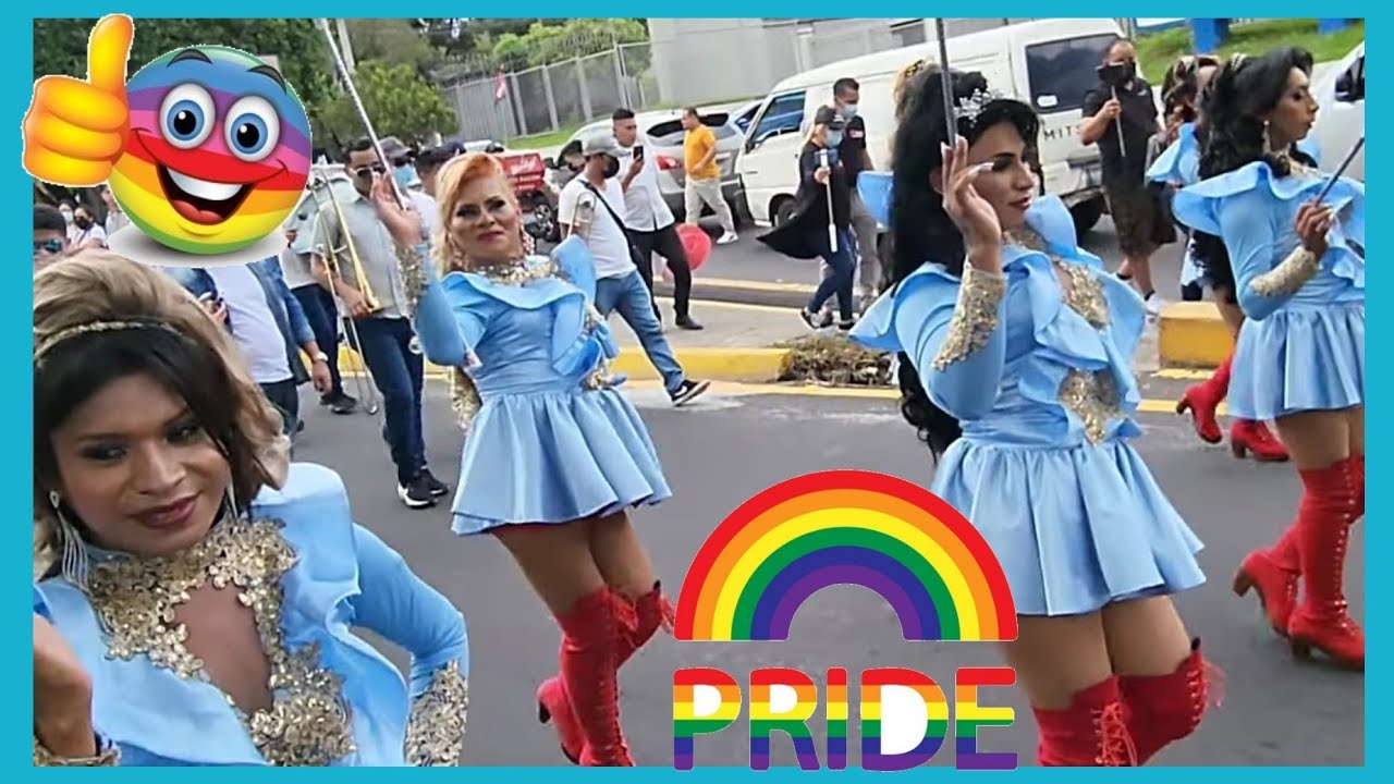 KEIRY Y #yajaira SE HICIERON PRESENTES EN LA MARCHA POR EL ORGULLO LGBT 2022 EL SALVADOR 🌈🌈🌈