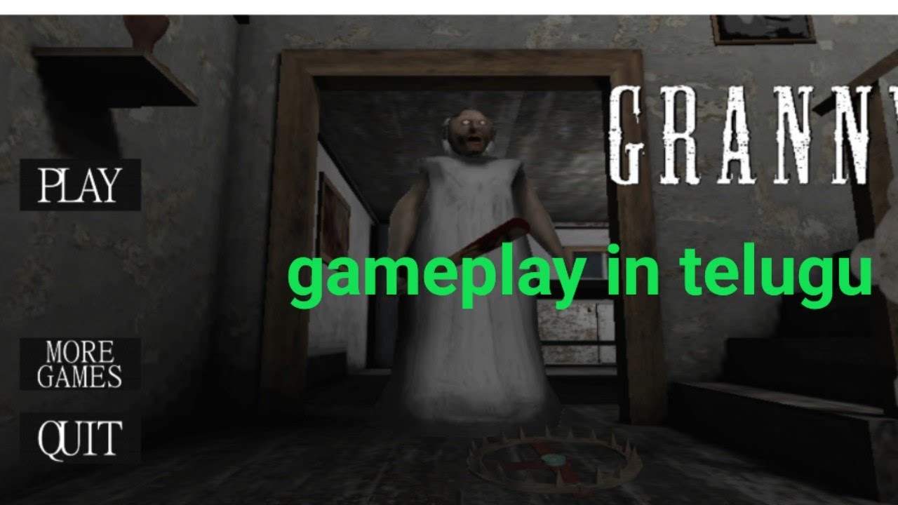 GRANNY GAMEPLAY IN TELUGU BY ME. #granny 