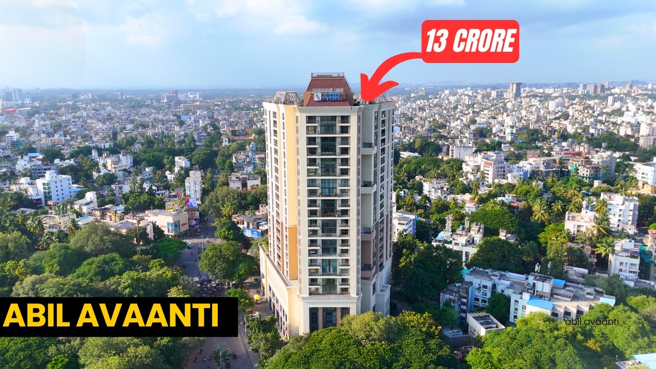 5.5 BHK for ₹13 Cr | ABIL  Avaanti Tilak Road Pune | Pune's most Luxurious Home