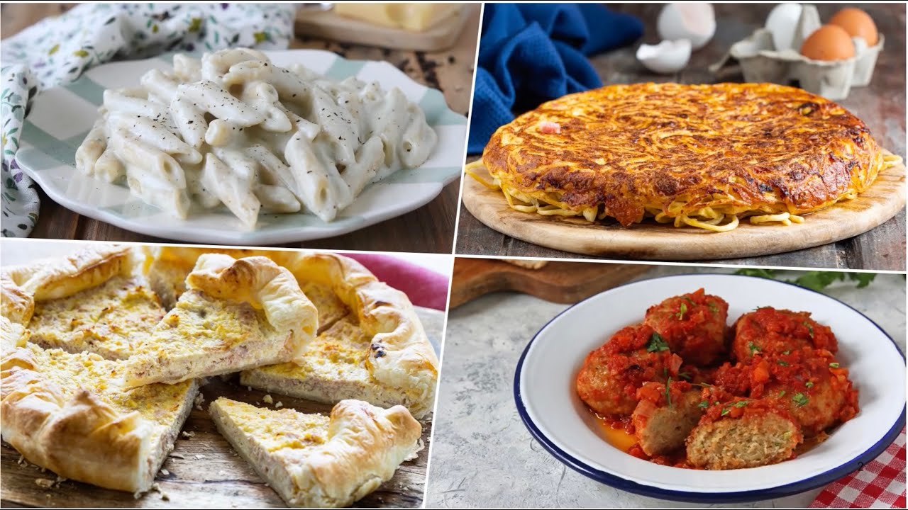 4 RICETTE SVUOTAFRIGO DI FINE ESTATE: zero SPRECHI, massimo GUSTO!