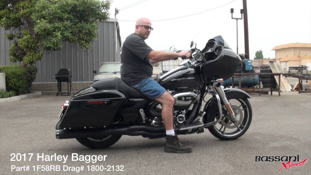 Bassani Xhaust Road Rage 2into1 System for the 2017 Bagger