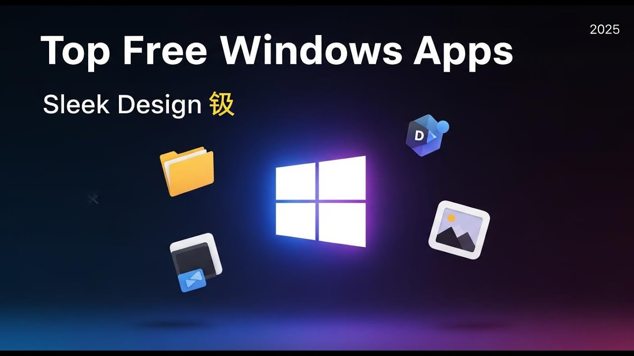 Top Free Windows Apps With Sleek Design ✌️ Best Free Windows Software 2025