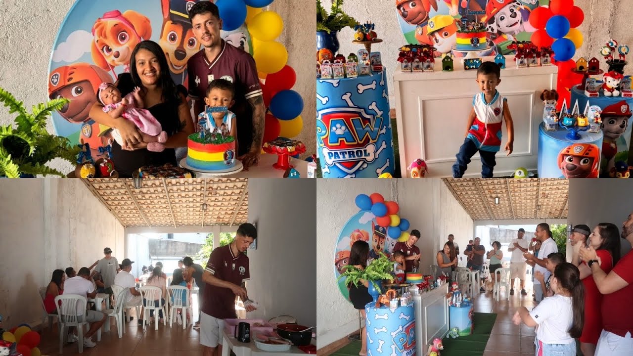 ANIVERSÁRIO DE 3 ANOS DO LORENZO HENRIQUE ❤️ PATRULHA CANINA | Dani Mendes