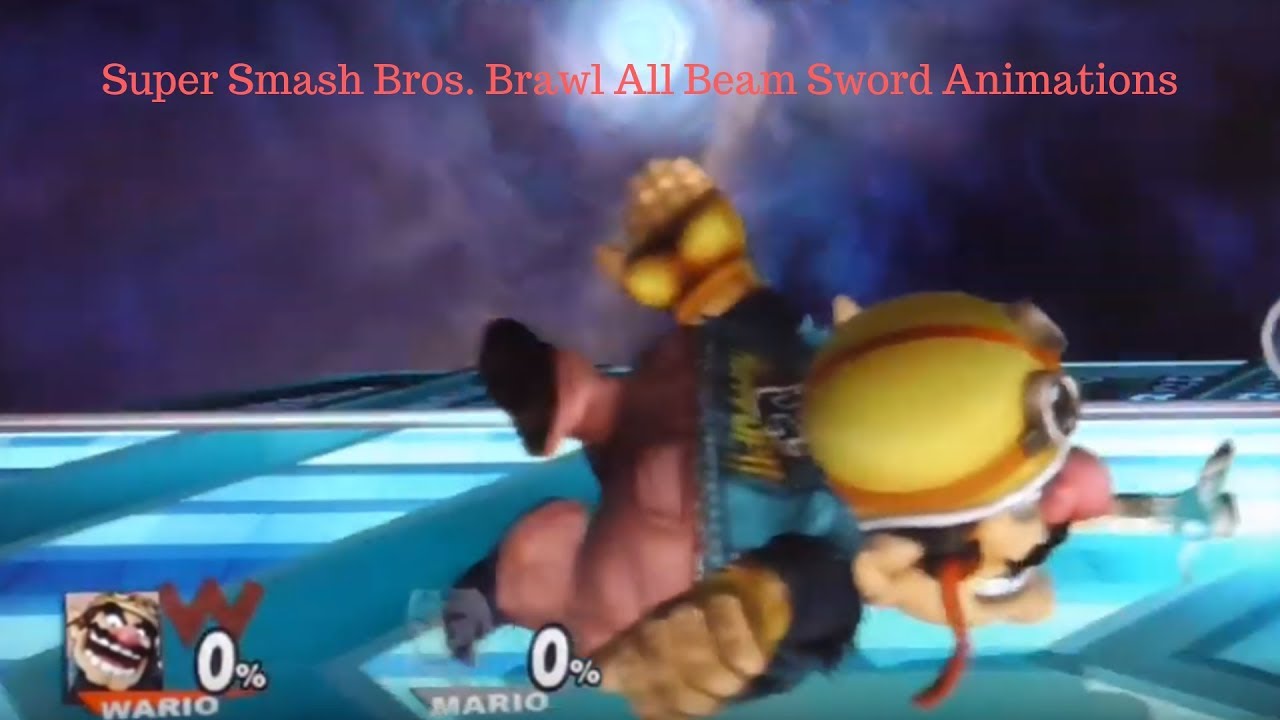 Super Smash Bros Brawl All Beam Sword Animations