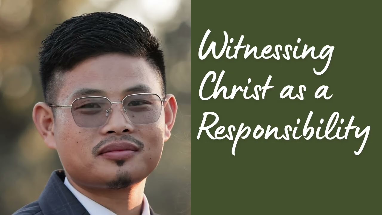 Witnessing Christ as a Responsibility || Hopeson Kahmei, Children Director