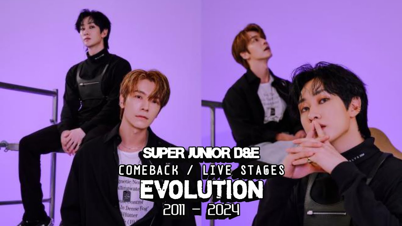 SUPER JUNIOR D&E Comeback/ Live Stages EVOLUTION 2011-2024 + Bonus 